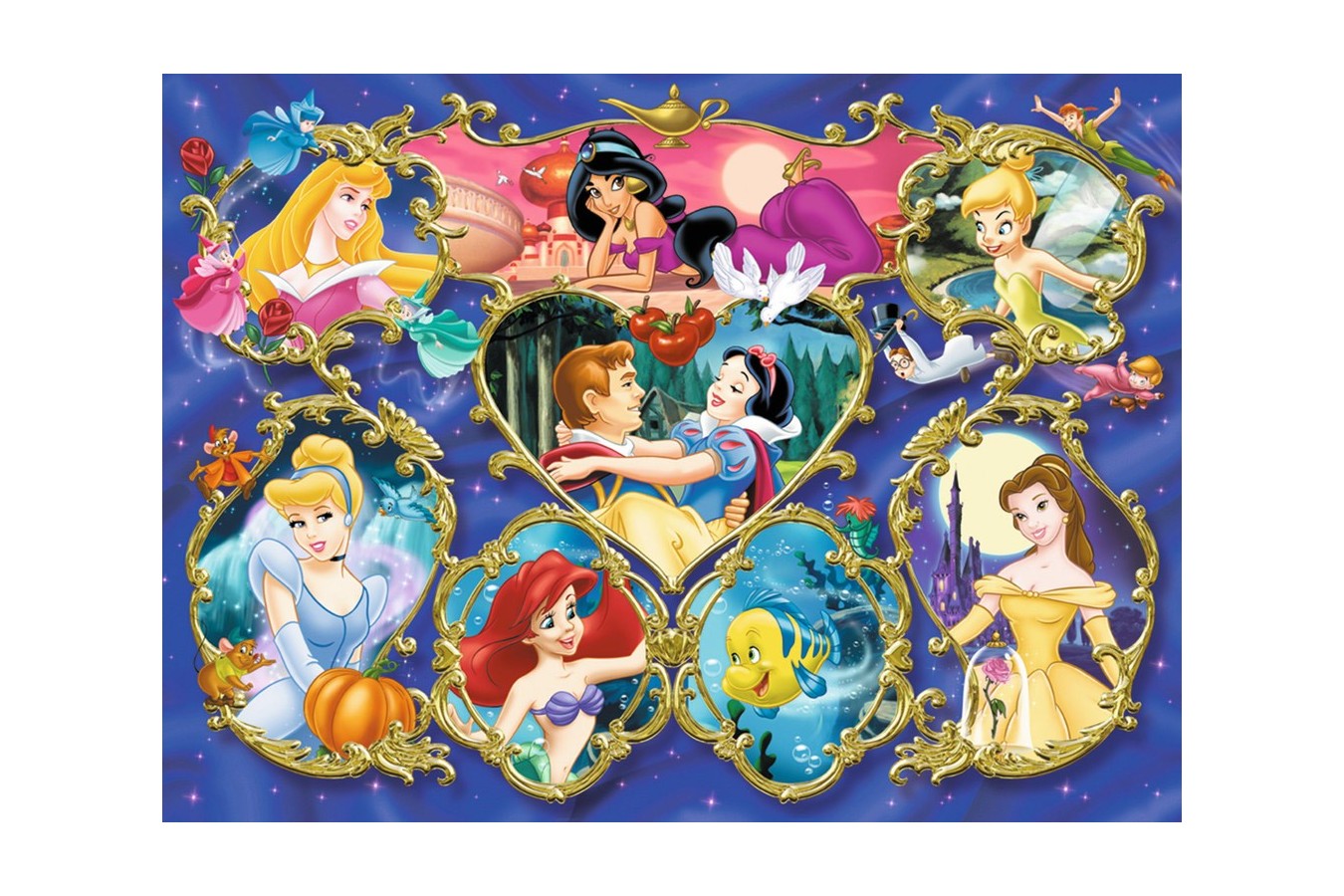 Puzzle Ravensburger - Printesele Disney, 300 piese (13108)