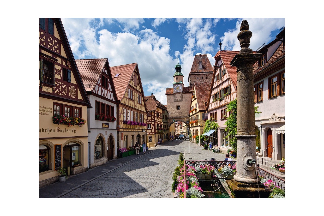 Puzzle Ravensburger - Rothenburg, 500 piese (13607)