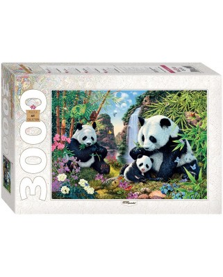 Puzzle Step - Pandas, 3000 piese (60369)
