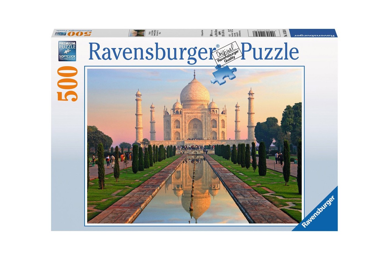 Puzzle Ravensburger - Taj Mahal, 500 piese (14534)