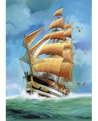 Puzzle Step - Sailing ship, 1500 piese (60337)