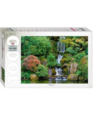 Puzzle Step - Waterfall in Portland Japanese Garden, 1000 piese (61485)
