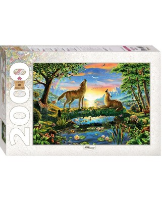 Puzzle Step - Wolves, 2000 piese (60363)