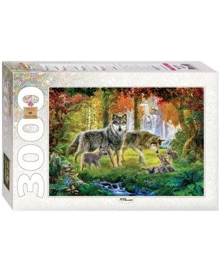 Puzzle Step - Wolves, 3000 piese (60371)