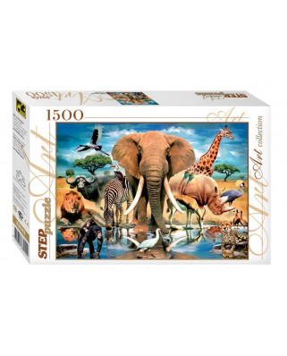 Puzzle Step - World of Animals, 1500 piese (60335)