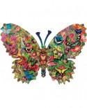 Puzzle contur SunsOut - Aimee Stewart: Butterfly Menagerie, 1000 piese (64415)