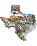 Puzzle contur SunsOut - Lori Schory: Welcome to Texas!, 1000 piese (64378)