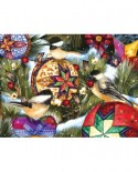 Puzzle SunsOut - Ashley Davis: Birds and Ornaments, 1000 piese (63892)