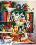 Puzzle SunsOut - Barbara Mock: Grandma's Cupboard, 1000 piese (63992)