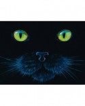 Puzzle SunsOut - Charles Lynn Bragg: Black Cat, 1000 piese (64282)