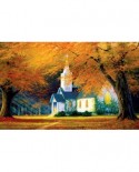 Puzzle SunsOut - Charles White: Church in the Glen, 550 piese (64143)