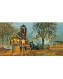 Puzzle SunsOut - Dave Barnhouse: Old Fashioned Hayride, 1000 piese (64260)
