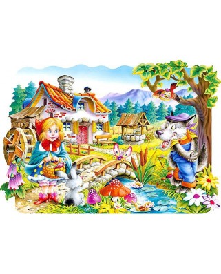 Puzzle Castorland - Little Red Riding Hood, 20 piese XXL (2160)