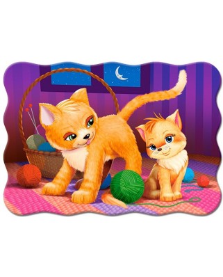 Puzzle Castorland - Cat And Kitten, 30 piese (3709)