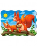 Puzzle Castorland - Squirrel Mom And Her Baby, 30 piese (3693)