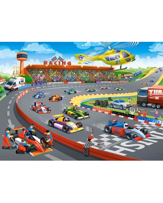 Puzzle Castorland - Formula Racing, 100 piese (111046)