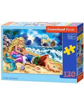 Puzzle Castorland - Little Mermaid, 120 piese (13388)