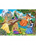 Puzzle Castorland - Princesses In Garden, 180 piese (18383)