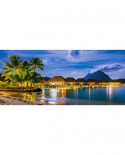 Puzzle panoramic Castorland - French Polynesia, 600 piese (60320)