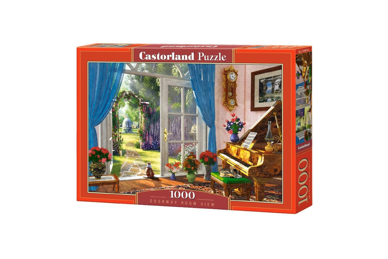 Puzzle Castorland - Doorway Room View, 1000 piese (104079)