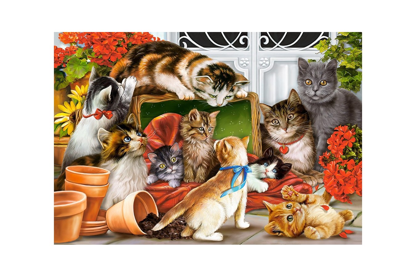 Puzzle Castorland - Kittens Play Time, 1500 piese (151639)