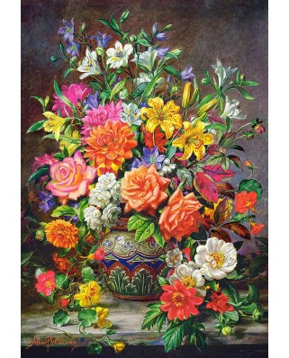 Puzzle Castorland - September Flowers, 1500 piese (151622)