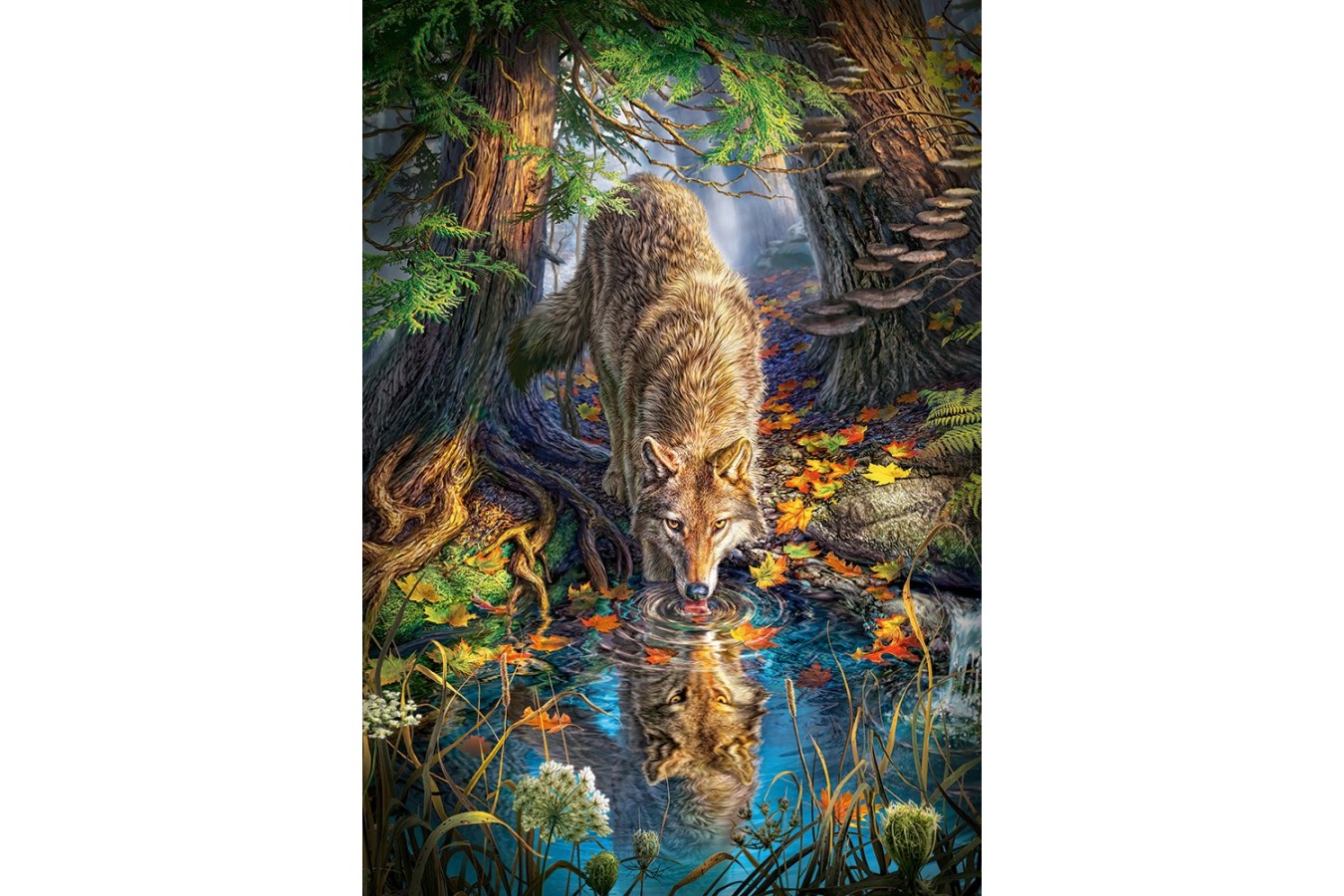 Puzzle Castorland - Wolf In The Wild, 1500 piese (151707)