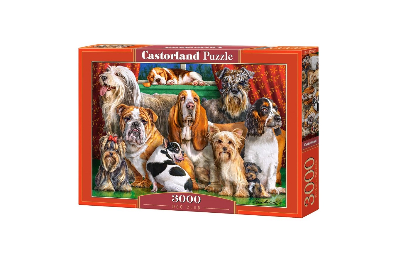 Puzzle Castorland - Dog Club, 3000 piese (300501)