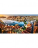 Puzzle panoramic Castorland - The Last Sun On Porto, 4000 piese (400232)