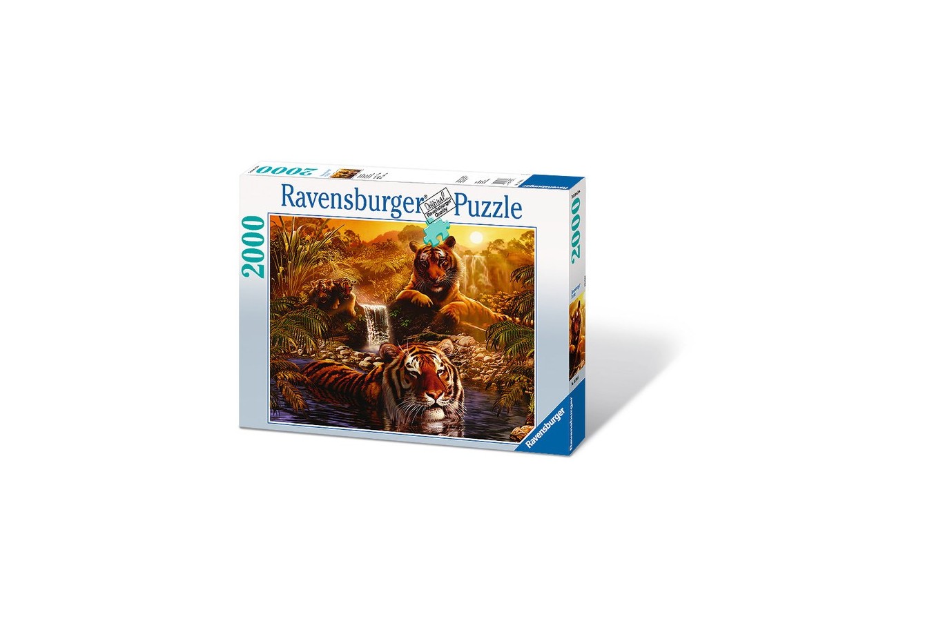 Puzzle Ravensburger - Tigri, 2000 piese (16646)