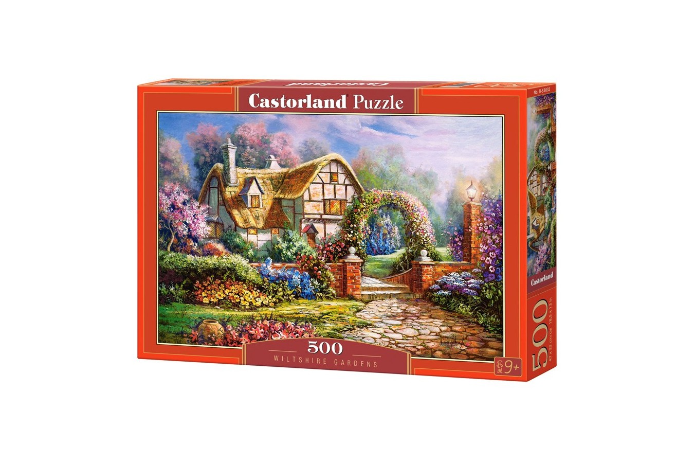 Puzzle Castorland - Wiltshire Gardens, 500 piese (53032)