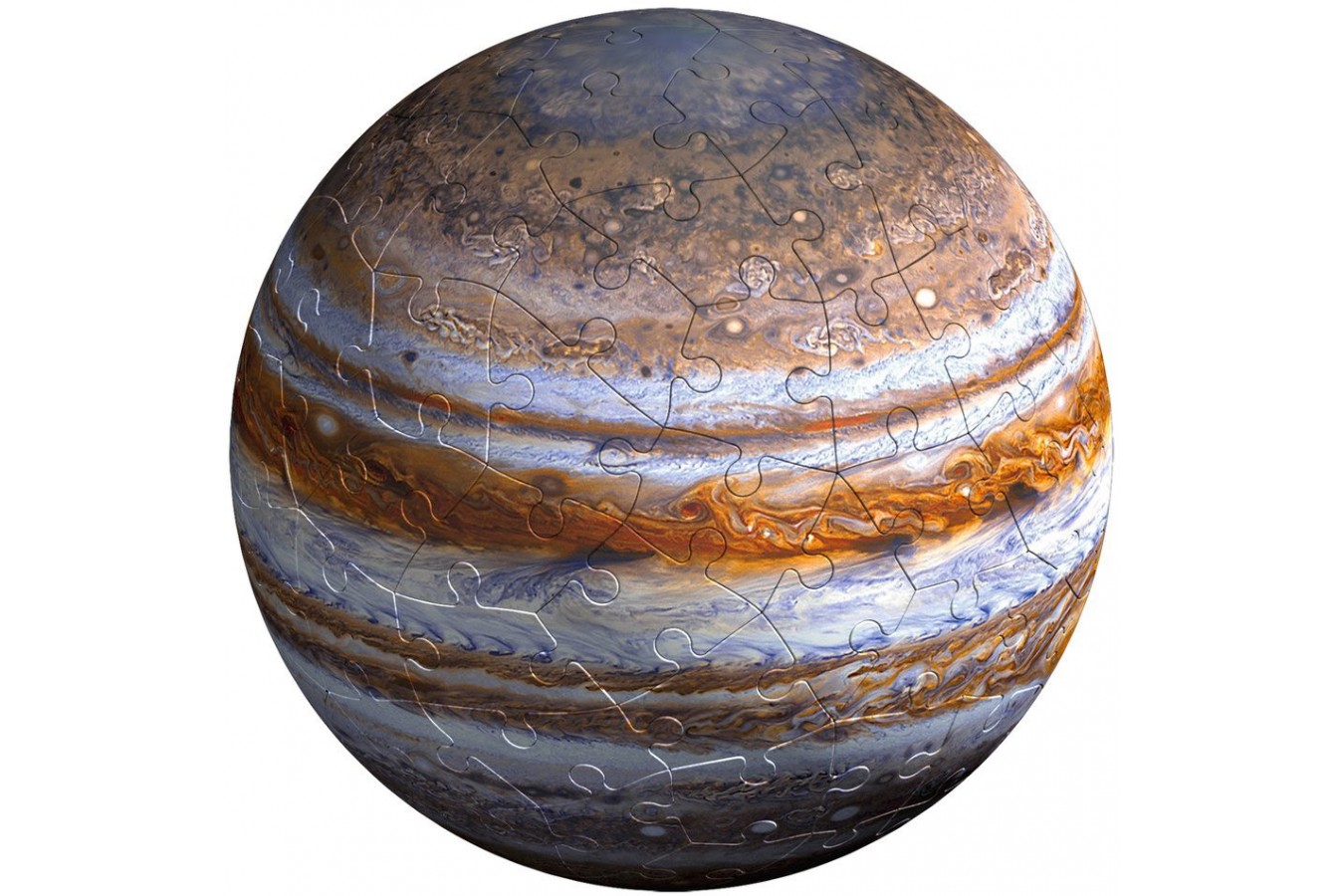 Puzzle glob Ravensburger - Sistemul Solar, 27/54/72/108 piese (11668)