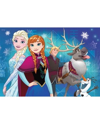 Puzzle Ravensburger - Frozen, 2x24 piese (09074)