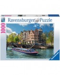 Puzzle Ravensburger - Turul Canalului In Amsterdam, 1000 piese (19138)
