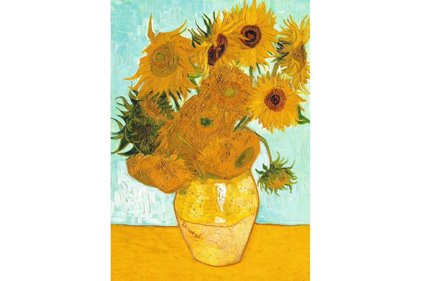Puzzle Ravensburger - Vincent Van Gogh: Van Gogh - Vaza Cu Flori, 1000 piese (15805)