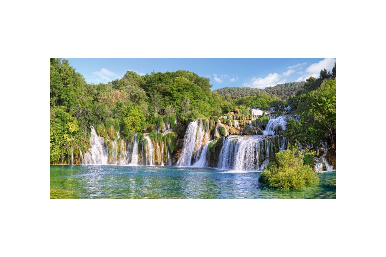 Puzzle Castorland - Krka Waterfalls,, 4000 piese (400133)
