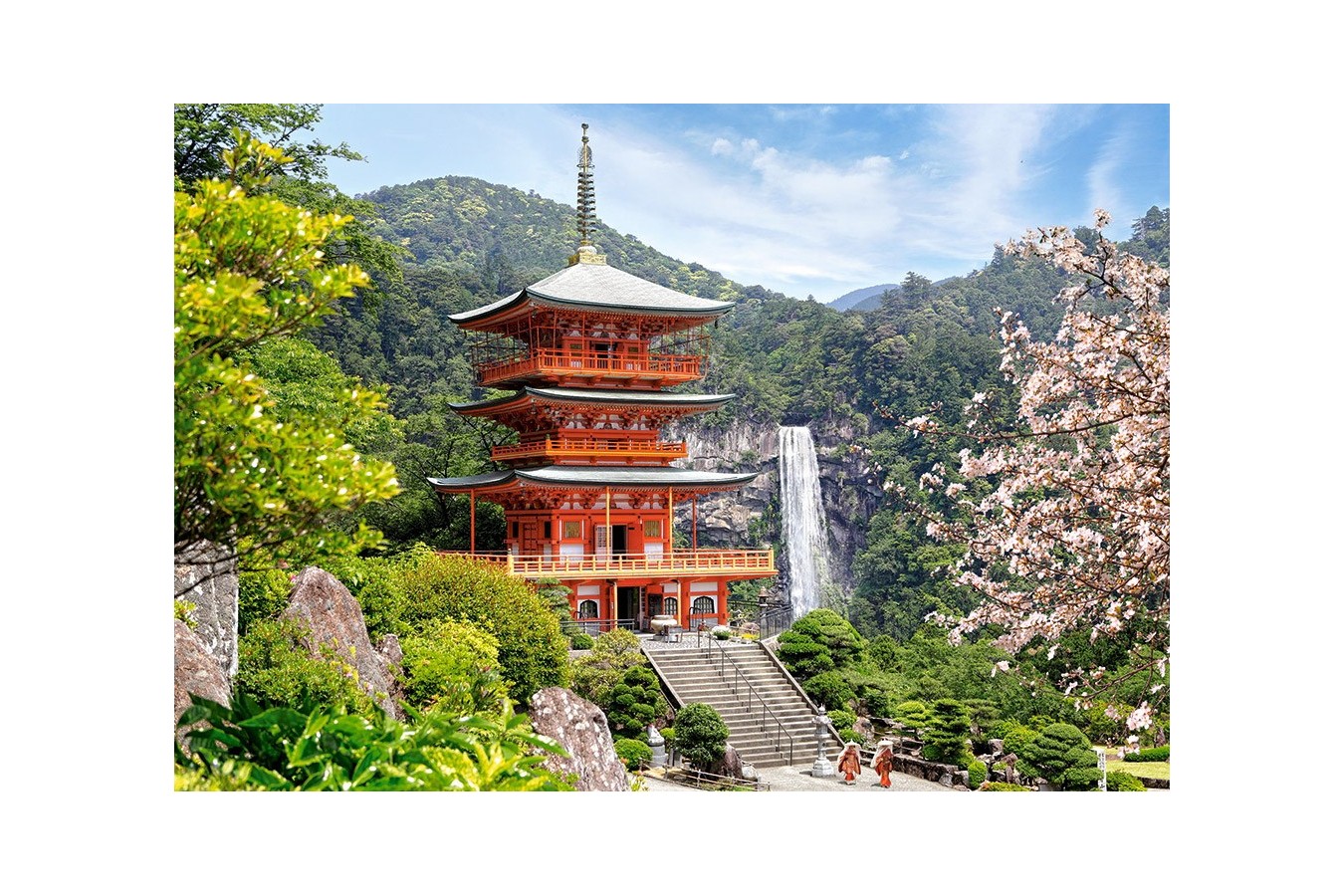 Puzzle Castorland - Seiganto-ji Temple Japan, 1000 piese
