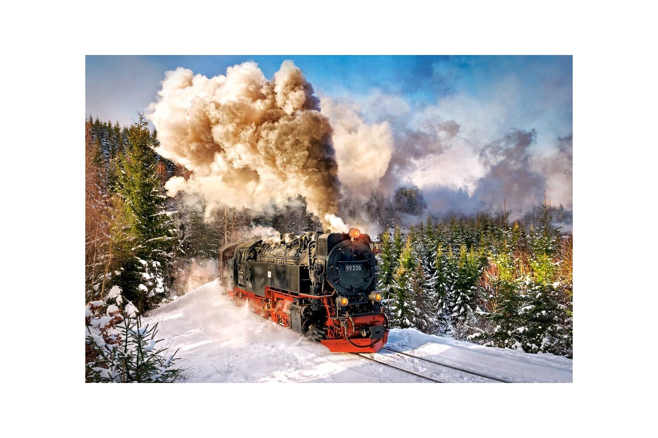 Puzzle Castorland - Steam Train, 1000 piese