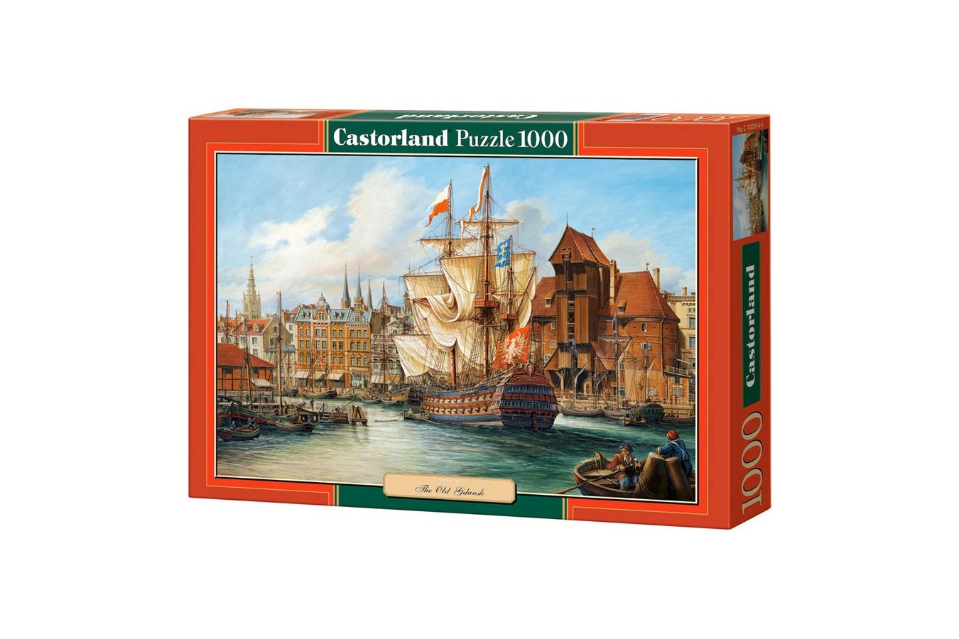 Puzzle Castorland - The Old Gdansk, 1000 piese