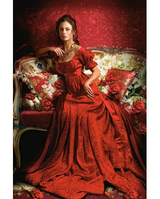 Puzzle Castorland - Beauty in Red, 1500 piese