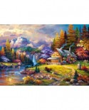 Puzzle Castorland - Mountain Hideaway, 1500 piese