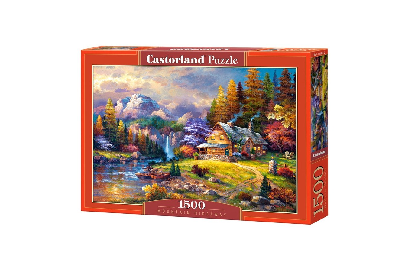Puzzle Castorland - Mountain Hideaway, 1500 piese