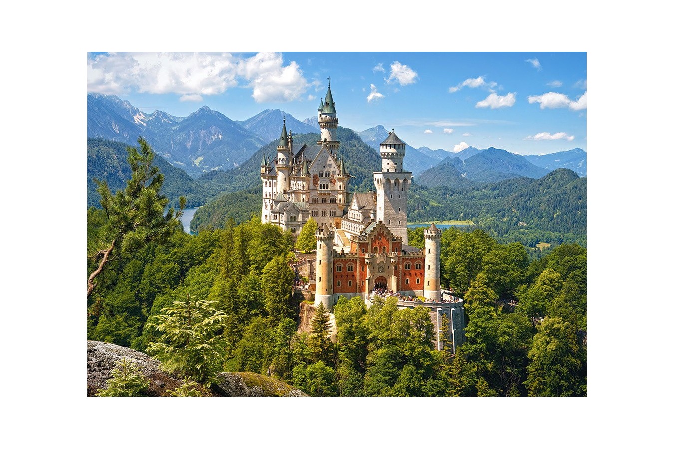 Puzzle Castorland - Neuschwanstein Castle, 1500 piese
