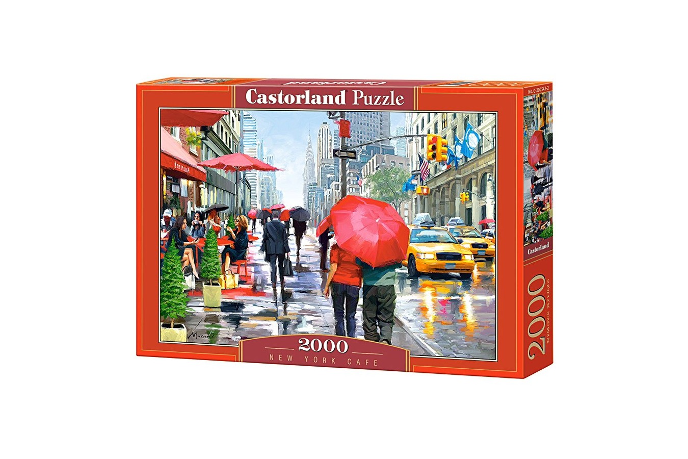 Puzzle Castorland - New York Cafe, 2000 piese