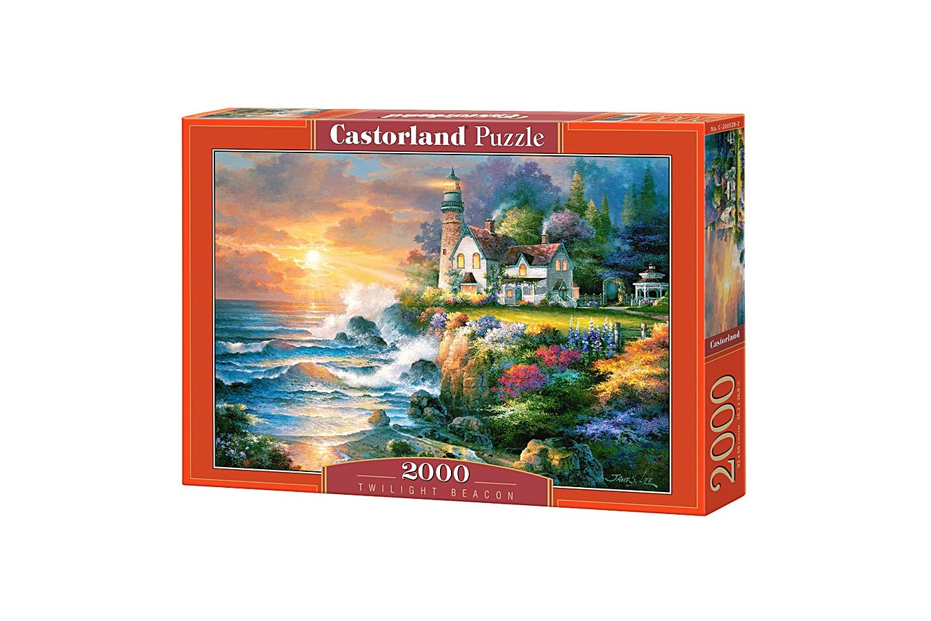 Puzzle Castorland - Twilight Beacon, 2000 piese