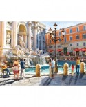Puzzle Castorland - The Trevi Fountain, 3000 piese