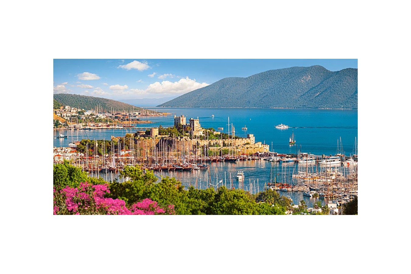 Puzzle Castorland - Bodrum Marina Turkish Riviera, 4000 piese