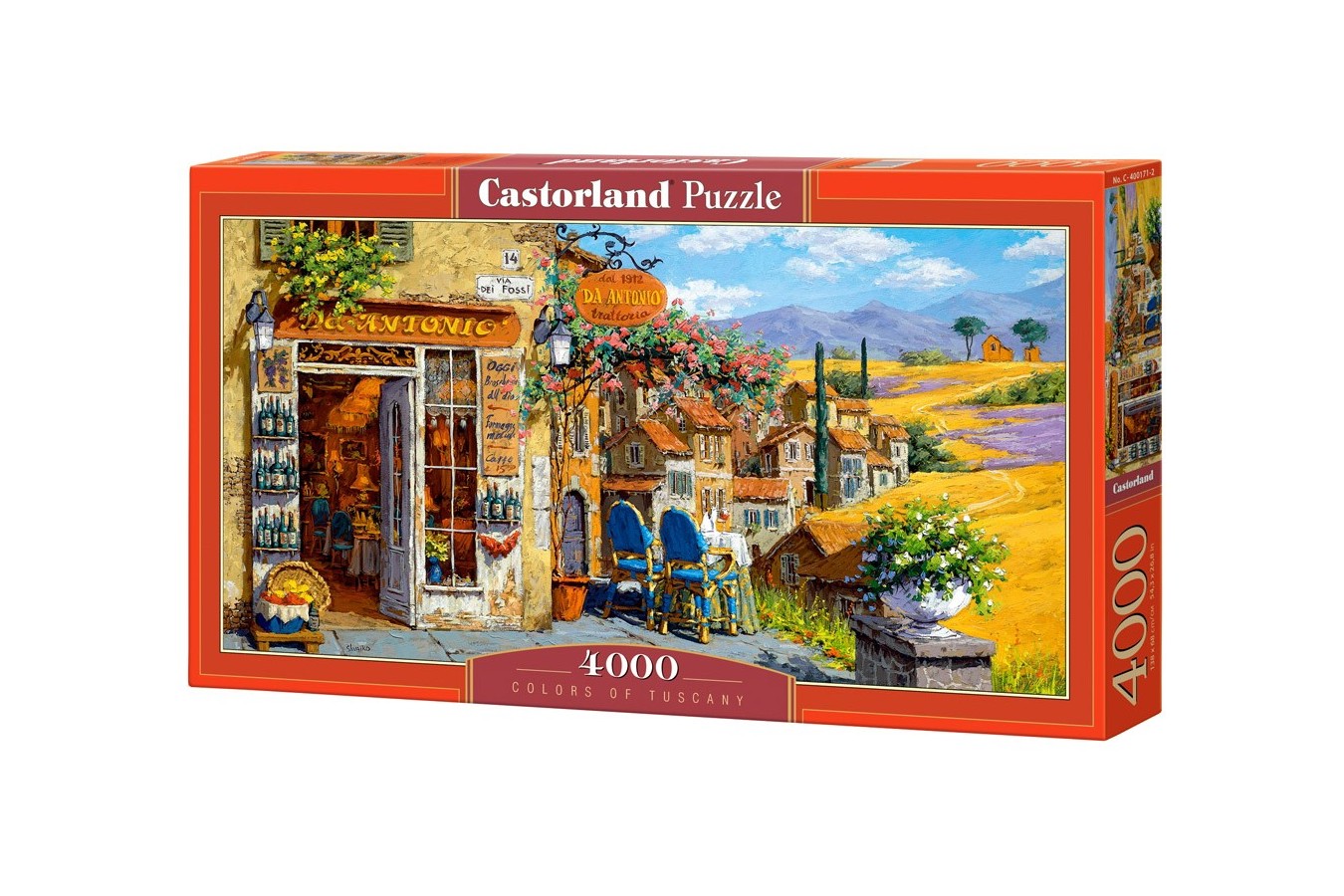Puzzle Castorland - Colors of Tuscany, 4000 piese