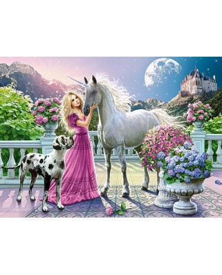 Puzzle Castorland - My Friend Unicorn, 300 Piese