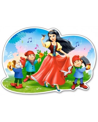 Puzzle Castorland - Snow White Song, 12 piese MAXI